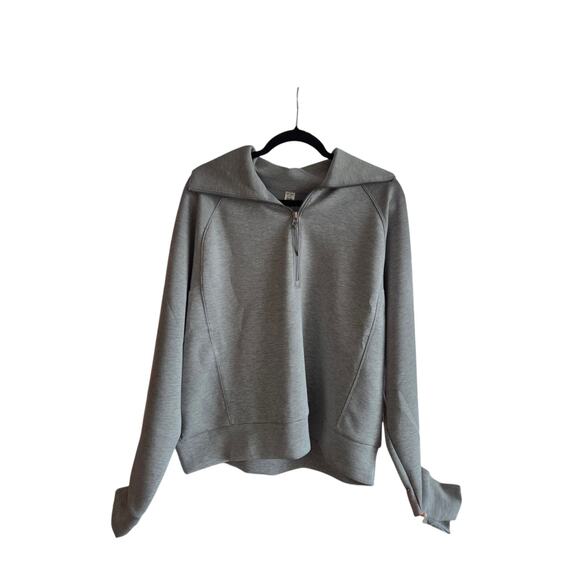 Spanx Airessentials Half Zip Sweater 1X - Picture 2 of 6